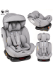BeBelissimo Kindersitz I-SIZE 40-150 cm, 360, Kinderautositz - Hellios Plus in Grau