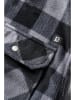 Brandit Fleece Jacket in black/grey