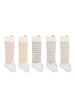 MUNADUNA 5er-Set 'Streifen' Baby Socken