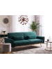 Beliani 3-Sitzer Sofa EINA in Grün/Kupfer - (W) 210 x (H) 86 x (L) 81 cm