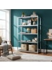 relaxdays Schwerlastregal in Silber - (B)120 x (H)200 x (T)40 cm