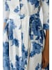 Oui Midikleid in blue white