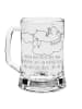 Mr. & Mrs. Panda Gravur Bierkrug Einhorn Verliebt mit Spruch in Transparent