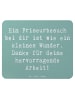 Mr. & Mrs. Panda Mauspad Spruch Friseur Wunder mit Spruch in Meeresbrise