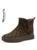Tamaris Plateau Stiefeletten in Animal