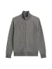 Marc O'Polo Stehkragen-Strickjacke regular in Medium Grey