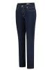 MAC HOSEN Slim Fit Jeans für Damen in dunkel-blau