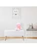 relaxdays Sitzbank in Weiß - (B)80 x (H)40 x (T)39,5 cm