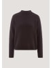 Hessnatur Pullover in schwarzbeere