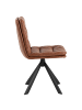 ebuy24 Esszimmerstuhl Dean Braun 2er Set