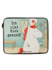 Mr. & Mrs. Panda Laptop Tasche Einhorn Krankenschwester Design m... in Weiß