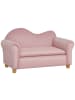 HOMCOM Kindersofa Rosa