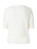 More & More haariger Flauschpullover in off white