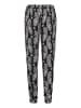 Kaffe Hose KApais Regular fit in Black / Chalk Paisley