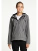 Schmuddelwedda Damen Softshelljacke in Grau Melange AOP