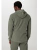 Hessnatur Fleece Jacke in oliv