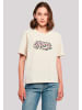 F4NT4STIC T-Shirt Muttertag Mama Schriftzug Regenbogen in Whitesand