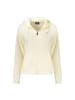 NORWAY 1963 Weißes Baumwoll-Kapuzen-Sweatshirt