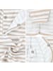 TupTam Baby Jungen Langarm Wickelshirt 5er Set in beige/blau