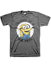 Minions T-Shirt in Grau