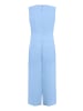 BETTY & CO Jumpsuit mit Wasserfallausschnitt in Hellblau