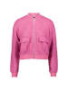 Zero  Boucè Jacke mit Reißverschluss in Raspberry Velvet