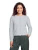 CARTOON Strick-Cardigan mit Rundhalsausschnitt in Grau