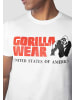 Gorilla Wear T-shirt - Classic - Weiß