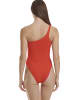 Wolford Badeanzug High Leg One Piece in red glow