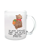 Mr. & Mrs. Panda Becher Bär Wandern mit Spruch in Transparent