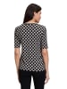 Betty Barclay Basic Shirt mit Print in Schwarz/Beige