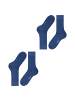 Falke Socken 2er Pack in Blau