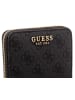 Guess SWSG7459137 LAUREL II SLG SMALL ZIP AROUND Woman Portmonnaies in coal logo