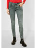 Street One Jeans in light bassy olive random wash