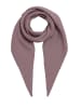Faera Weicher Strickschal mit dezenter Struktur in Lila
