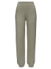 ELBSAND Strickhose in oliv meliert