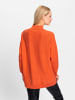 Heine Stehkragenpullover in orange