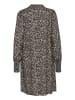 Kaffe Kleid KAmathilde Loose fit in Black/Elephant Graphic lines