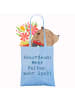 Mr. & Mrs. Panda Tasche Spruch Akkordeon Spaß mit Spruch in Sky Blue