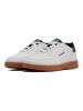 Hummel Schnürsenkel Sneaker Match Point Erwachsene in WHITE/GREEN