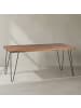 KADIMA DESIGN Esstisch BAGLI Massivholz 160 cm Esszimmer-Tisch Holztisch in Massivholz
