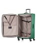 Pack Easy GoUp 4 Rollen Trolley XL 90 cm mit Dehnfalte in grün