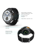 Platyne Multifunktionale Smartwatch in Schwarz