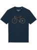 wat? Apparel T-Shirt Fahrrad in Dunkelblau
