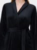 Triumph Morgenmantel Sensual Velour Robe Top in Black
