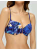 Marc and Andre Bikini Oberteil Oasis in Blau