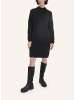 Hessnatur Strick Kleid in schwarz