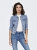 ONLY Jeansjacke in Light Blue Denim