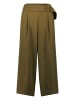 Zero  Hose mit weitem Bein und Gürtel 26 Inch in Dark Olive