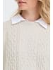 Oxmo Strickpullover OXFSANVI PU 1 in Beige